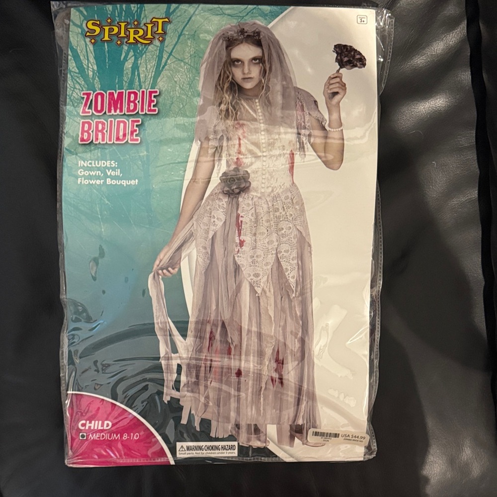 Spirit Zombie Bride Costume - kids